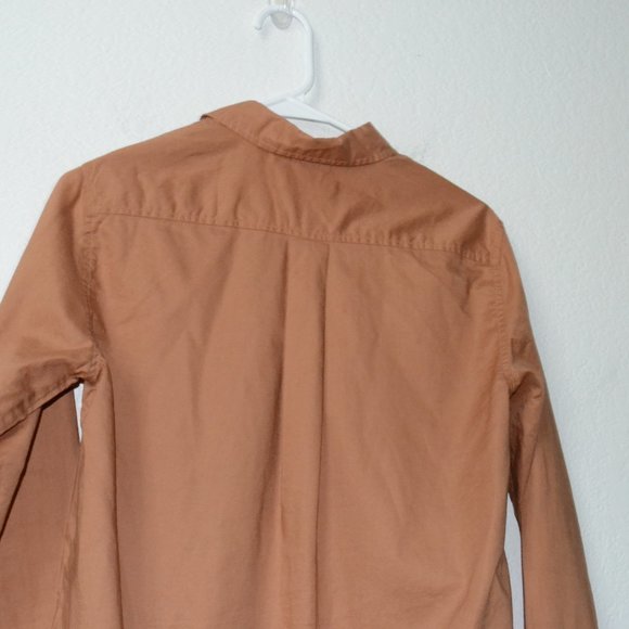 Everlane Shirt Womens Size 2 Long Sleeve 100% Cotton Button Front Minimalist - Picture 7 of 9